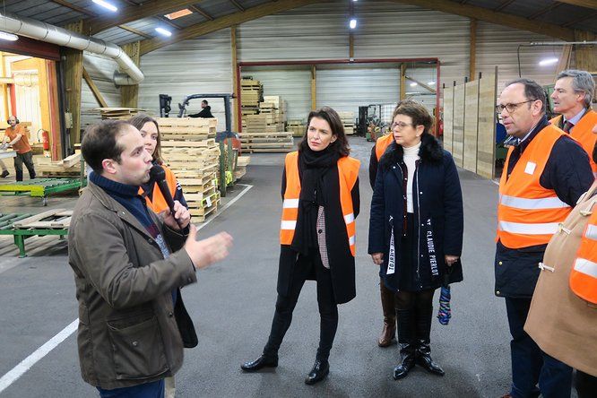 visite scierie nozay-