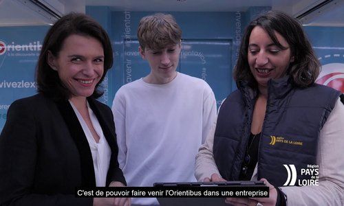 Pauline Mortier présente les objectifs et les fonctionnalités des Orientibus